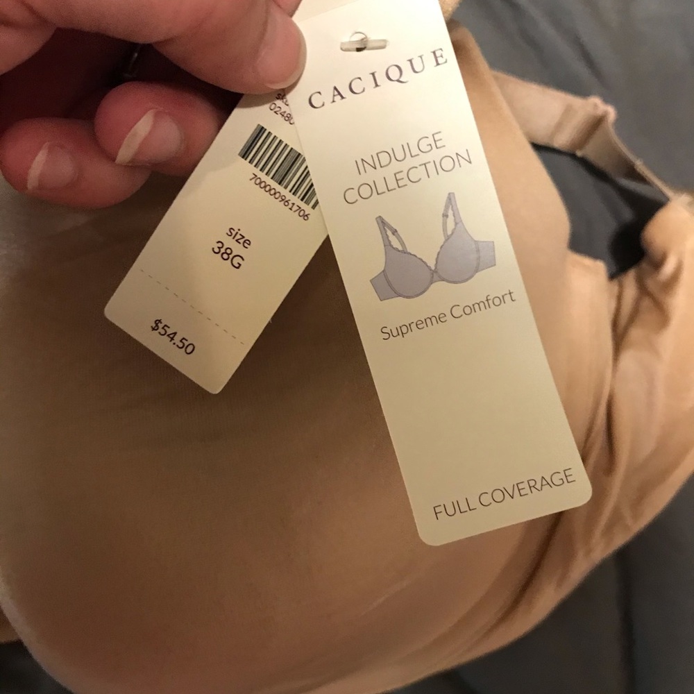 Full coverage bra